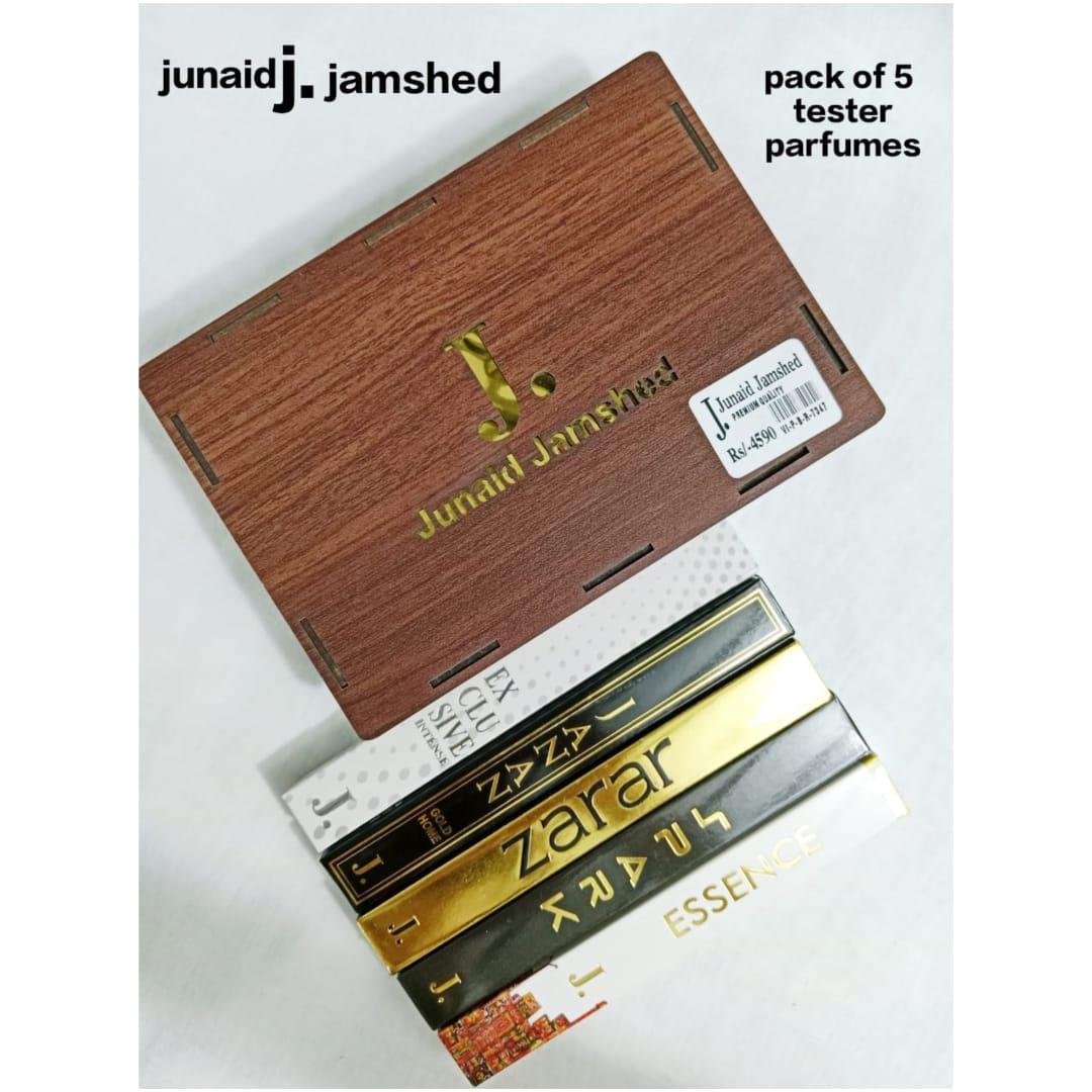 Long Lasting Fragrance Perfume Set - 5 Pcs Pocket Perfume Collection J.